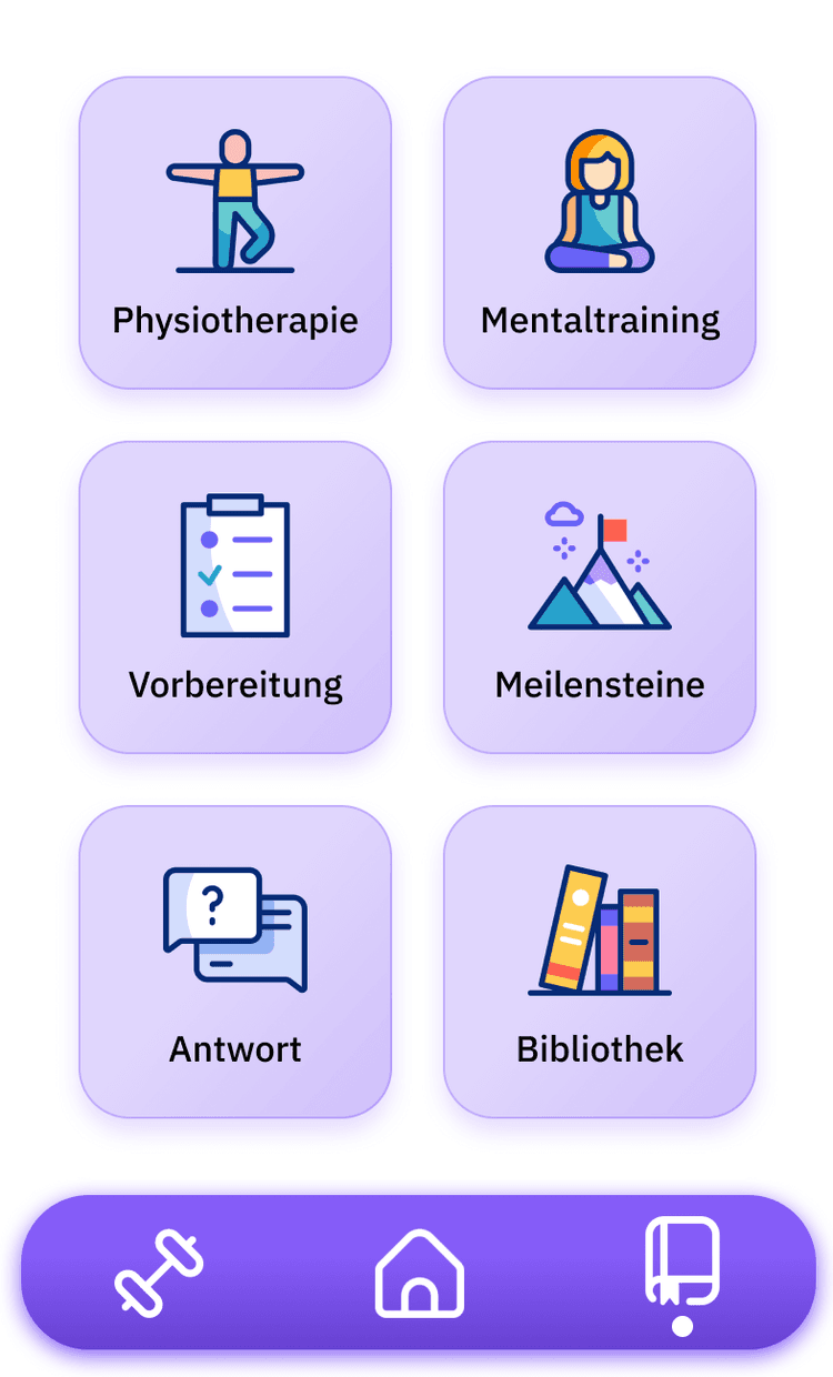 Bibliothek App Screen